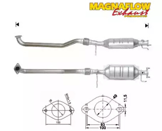 Катализатор (MAGNAFLOW: 74503)