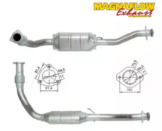 Катализатор (MAGNAFLOW: 74504D)