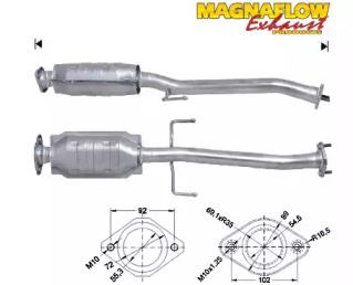 Катализатор (MAGNAFLOW: 74807)