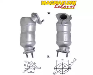 Катализатор (MAGNAFLOW: 74808D)