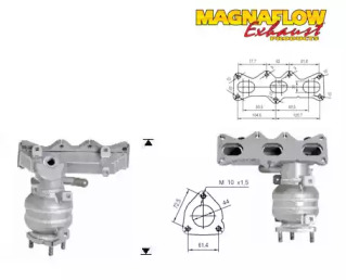 Катализатор (MAGNAFLOW: 74813)