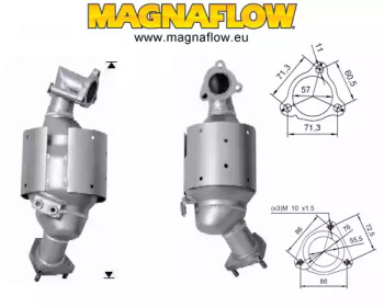 Катализатор (MAGNAFLOW: 74816D)