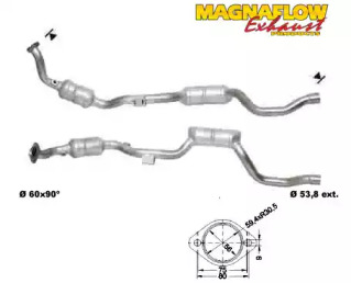 Катализатор (MAGNAFLOW: 75011)