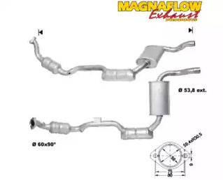 Катализатор (MAGNAFLOW: 75012)