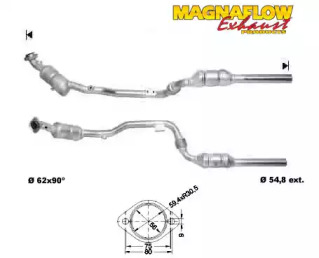 Катализатор (MAGNAFLOW: 75013)