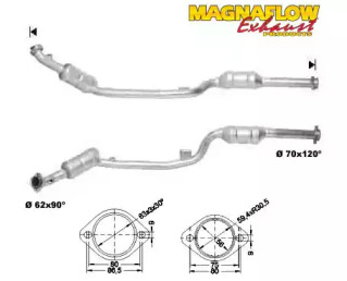 Катализатор (MAGNAFLOW: 75014)