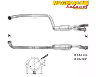 Катализатор (MAGNAFLOW: 75016D)