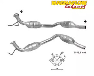 Катализатор (MAGNAFLOW: 75021D)