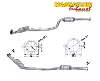 Катализатор (MAGNAFLOW: 75029)