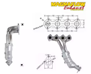 Катализатор (MAGNAFLOW: 75030)