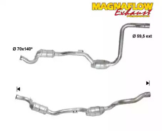 Катализатор (MAGNAFLOW: 75033D)