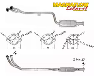 Катализатор (MAGNAFLOW: 75034)