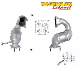 Катализатор (MAGNAFLOW: 75409D)