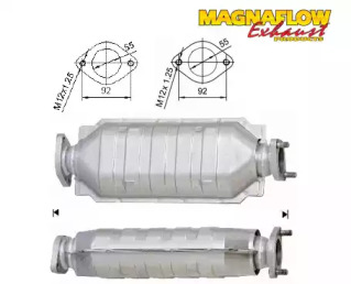 Катализатор (MAGNAFLOW: 75414D)