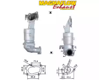 Катализатор (MAGNAFLOW: 75602D)