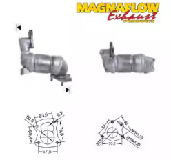 Катализатор (MAGNAFLOW: 75605D)