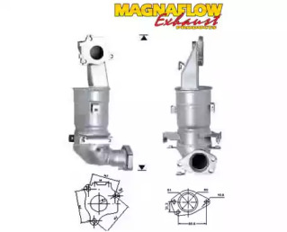 Катализатор (MAGNAFLOW: 75606D)