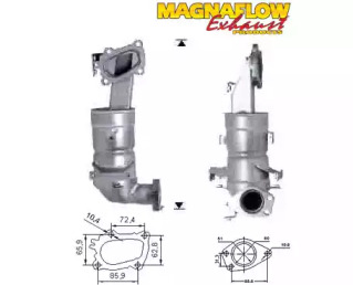 Катализатор (MAGNAFLOW: 75610D)