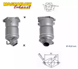 Катализатор (MAGNAFLOW: 75617)