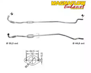 Катализатор (MAGNAFLOW: 75802D)