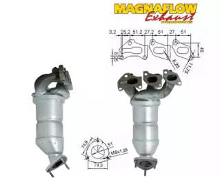 Катализатор (MAGNAFLOW: 75806)