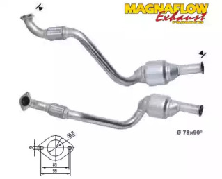 Катализатор (MAGNAFLOW: 75814D)