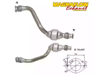 Катализатор (MAGNAFLOW: 75816D)