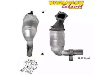 Катализатор (MAGNAFLOW: 75817D)