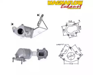 Катализатор (MAGNAFLOW: 75820D)