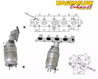 Катализатор (MAGNAFLOW: 75823)