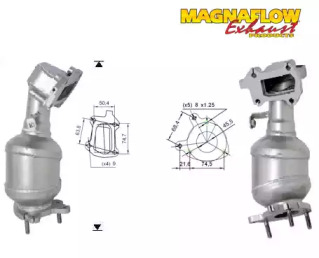 Катализатор (MAGNAFLOW: 75829D)