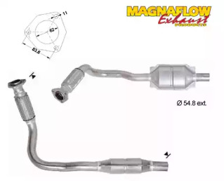 Катализатор (MAGNAFLOW: 75831D)