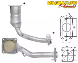 Катализатор (MAGNAFLOW: 76001)