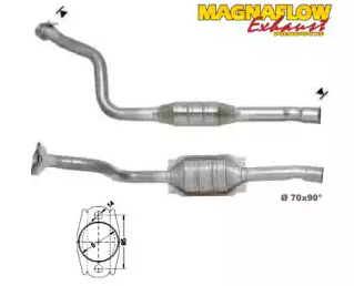 Катализатор (MAGNAFLOW: 76002D)