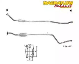 Катализатор (MAGNAFLOW: 76011D)