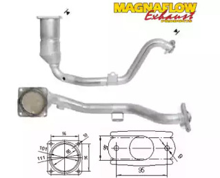 Катализатор (MAGNAFLOW: 76012)