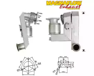 Катализатор (MAGNAFLOW: 76018)