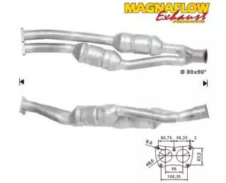 Катализатор (MAGNAFLOW: 76019)