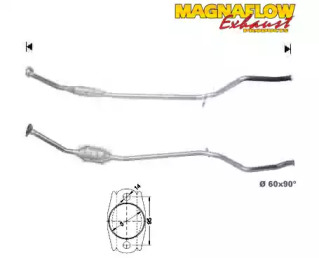 Катализатор (MAGNAFLOW: 76020D)