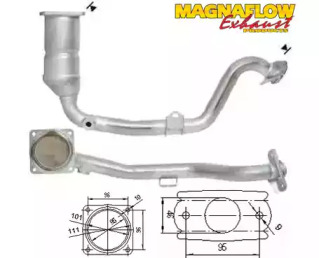 Катализатор (MAGNAFLOW: 76025)