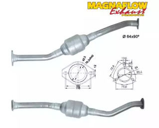 Катализатор (MAGNAFLOW: 76027D)