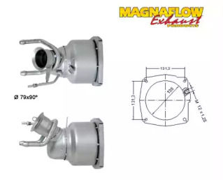 Катализатор (MAGNAFLOW: 76029D)