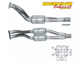 Катализатор (MAGNAFLOW: 76035)