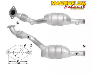 Катализатор (MAGNAFLOW: 76302)