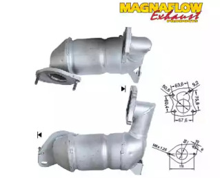 Катализатор (MAGNAFLOW: 76303D)