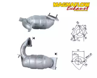 Катализатор (MAGNAFLOW: 76304D)