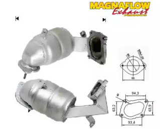 Катализатор (MAGNAFLOW: 76308D)