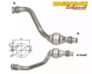 Катализатор (MAGNAFLOW: 76309D)