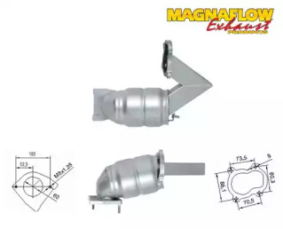 Катализатор (MAGNAFLOW: 76322D)