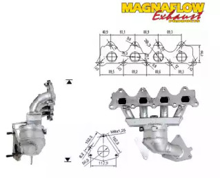 Катализатор (MAGNAFLOW: 76333)